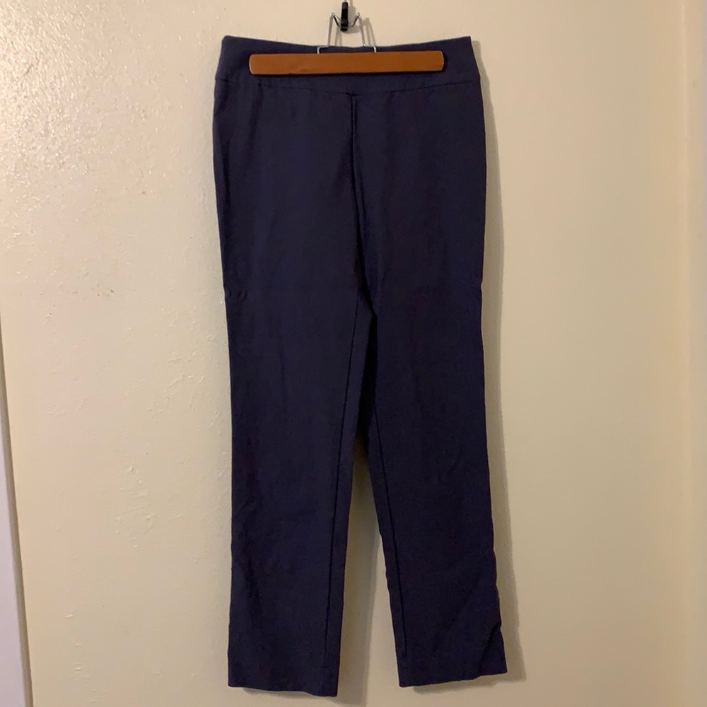 Nic + Zoë Dark Grey Dress Slacks